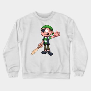 Pirate Boy Crewneck Sweatshirt